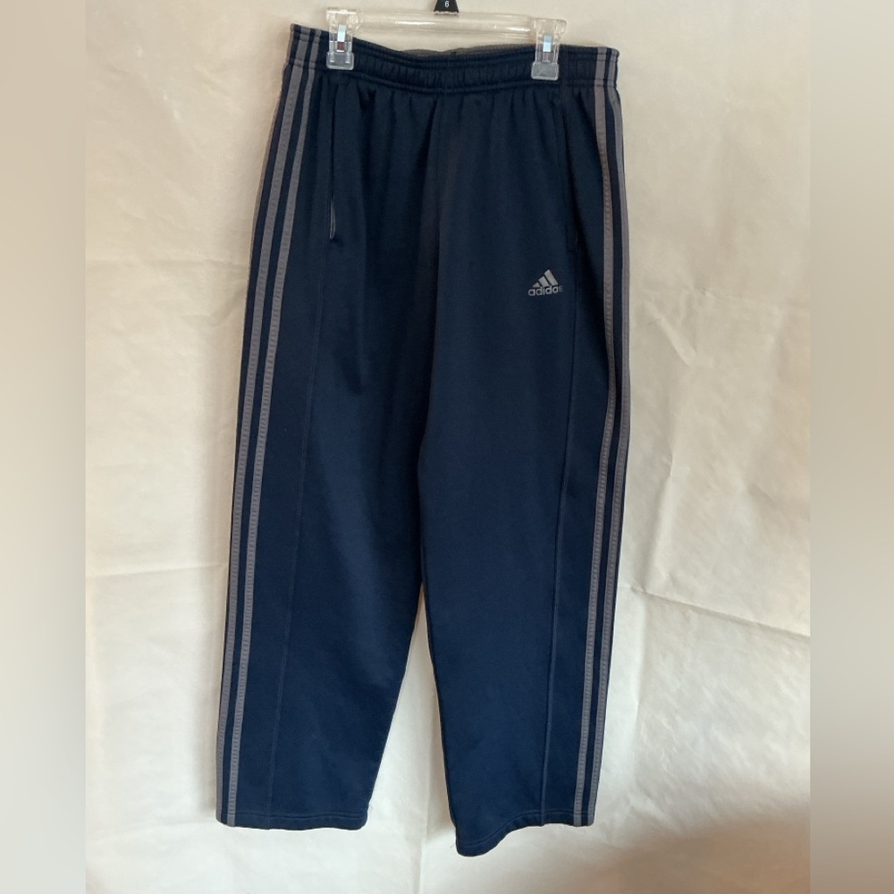 Adidas Gray and Navy Climawarm Pants